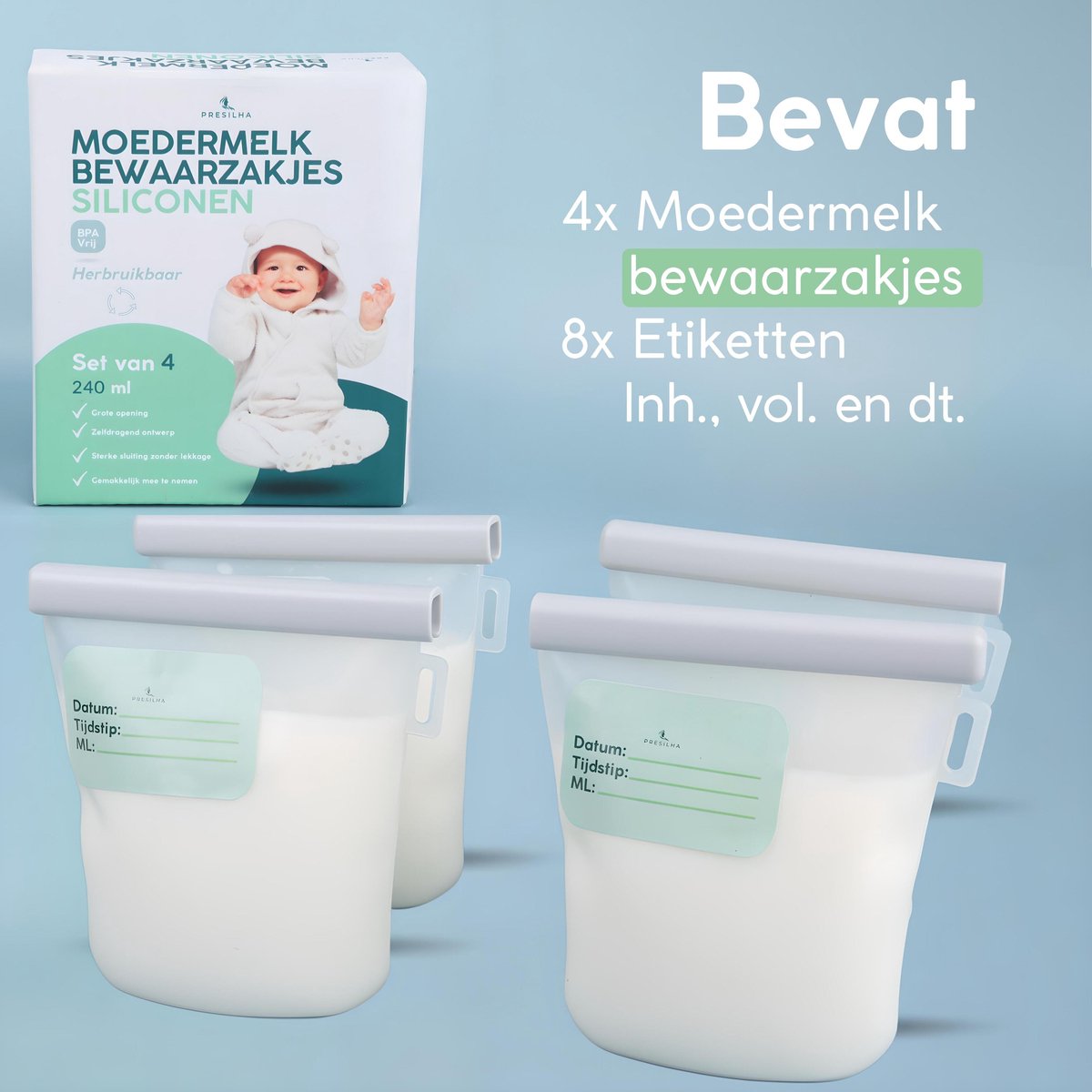Dé moedermelk bewaarzakjes voor jouw borstvoeding