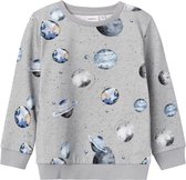 Name It - Sweater - Grey Melange - Maat 110