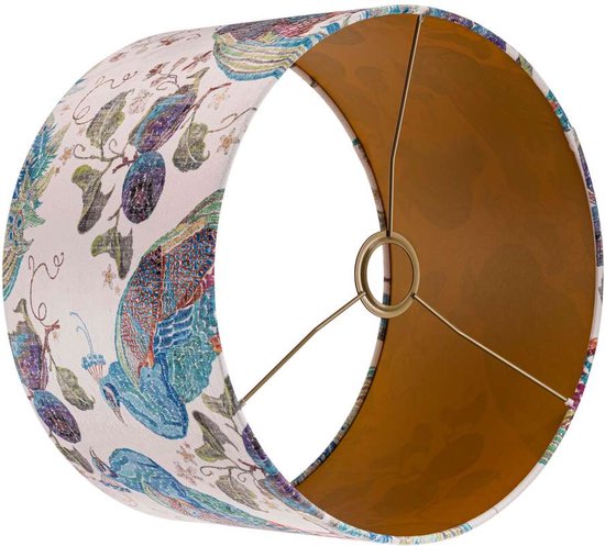 Abat-jour sur pied - Charly beige - 40x40x25cm