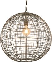 Light & Living Hanglamp Mirana - Antiek Brons - Ø55cm - Modern - Hanglampen Eetkamer, Slaapkamer, Woonkamer
