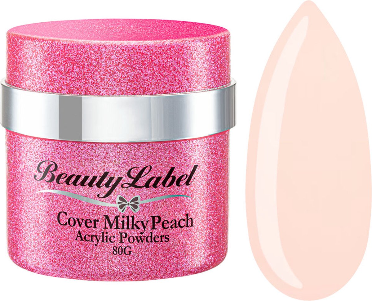 Beauty Label Acrylic Powders - Cover Milky Peach 40g