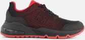 Red-Rag Low Cut Sneakers rood Textiel - Maat 38