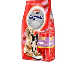 Panzi Regular - Hondenvoer voor volwassen honden - Hondenbrokken met rund/rijst smaak - 10kg