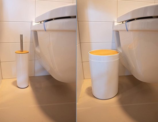 Toilet on sale accessories set