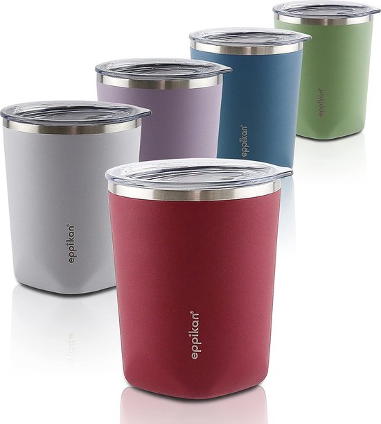 OTE Mini Thermal Mug, Portable Coffee Mug, Insulation Cup, Keeps Drinks Hot/Cold, Stainless Steel Coffee Mug for Carrying, 220 ml, Leak-Proof, Beige OTE Mini Thermal Mug, Portable Coffee Mug, Insulation Cup, Keeps Drinks Hot/Cold, Stainless Steel Coffee Mug for Carrying, 220 ml, Leak-Proof, Beige