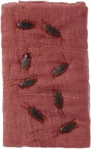 Smiffys - Cockroach Creepy Cloth Kit Halloween Decoratie - Bruin