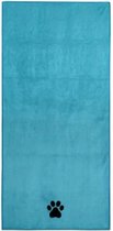 Handdoek | 75x35 cm | Microvezel | blauw