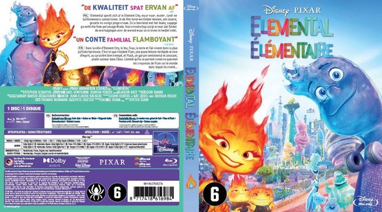 Elemental (Blu-ray) (Blu-ray), Mamoudou Athie, DVD