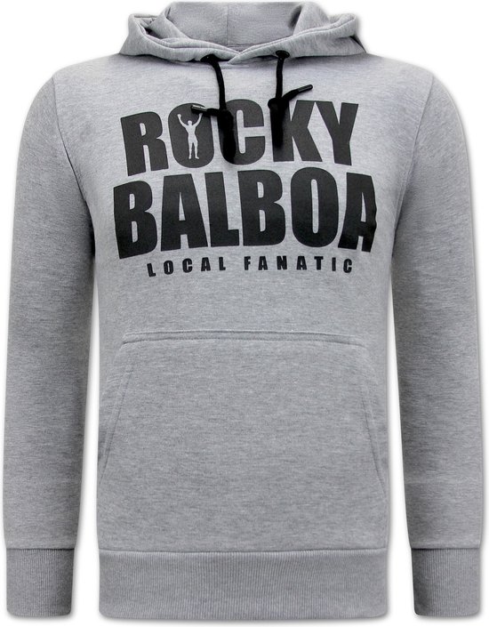 Rocky Balboa Heren Hoodie - Grijs