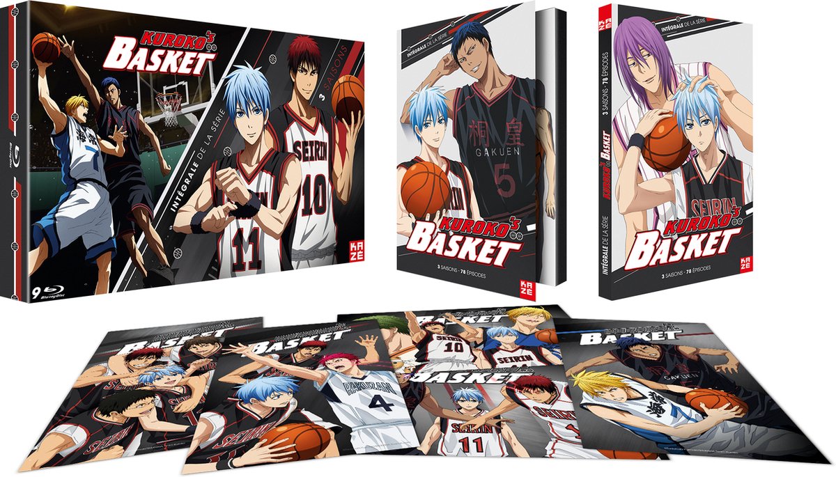 Kuroko's Basket - Intégrale des Saisons 1, 2 & 3 Edition Limitée (DVD),  ACTEURS... | bol