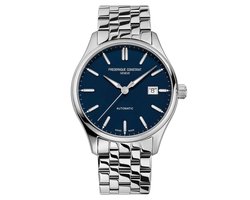 Frédérique Constant Index FC-303NN5B6B Horloge - Staal - Zilverkleurig - Ø 40 mm