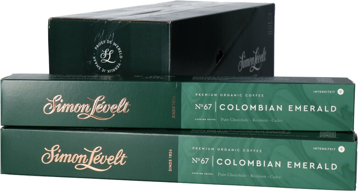 Simon Lévelt - Colombian Emerald Capsules 9-pack - 9 pack