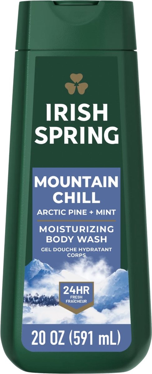 Irish Spring - Body Wash - Mountain Chill Scented Body Wash - 591ml