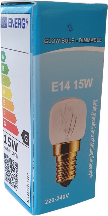 10 x ampoule petite - E14 15 Watt ST26