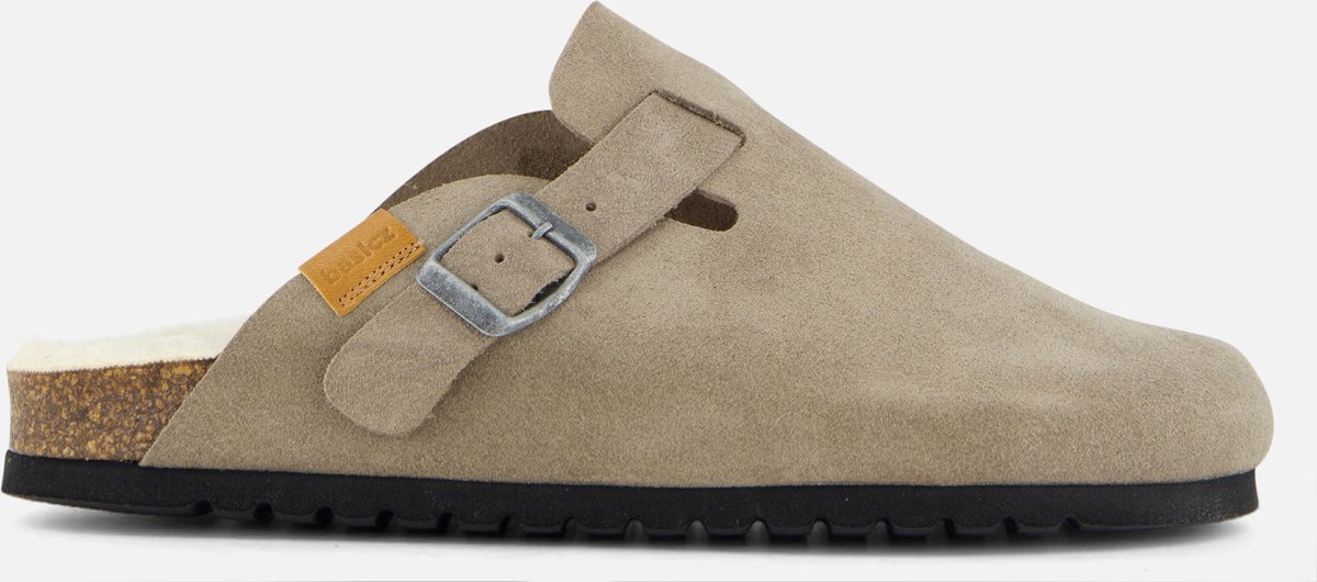 Basicz Instappers taupe Suede - Maat 44