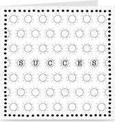 SUCCES | kaart / wenskaart met envelop