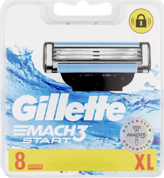Gillette Mach3 - 8 stuks - Scheermesjes - Gillette