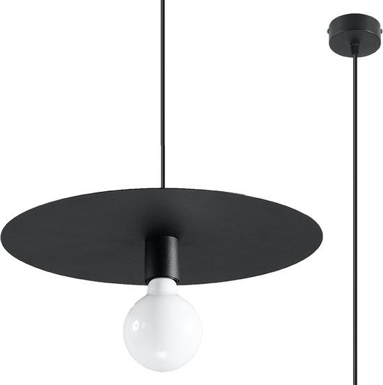 Trend24 Hanglamp Flavio - E27 - Zwart