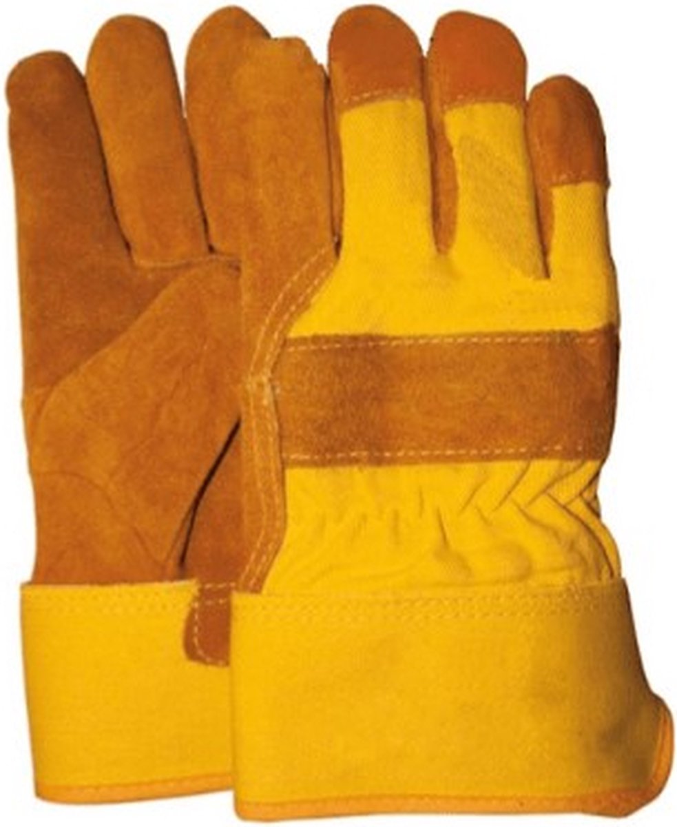 Bel party porte/ 1X9 PAIRE de gants de travail croûte de cuir M 10
