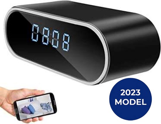Verstopte Camera Spycam - Klok - Ingebouwde Camera - Verstopte Camera - 1080HP Smart ...