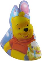 Winnie the Pooh Punthoedjes - 6 stuks