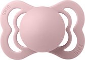 BIBS Supreme Fopspeen - Maat 2 6-18 maanden - Latex – Pink Plum