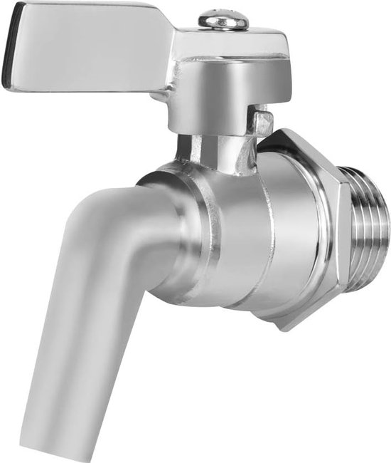 TMCRAFT Mini Keg Dispenser, roestvrij staal, beide kogels Lock Speer, snelle montage bieraansluiting met 130 cm bierslang voor kweelaars