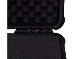 vidaXL - Beschermende - materiaalkoffer - 27x24,6x12,4 - cm - zwart