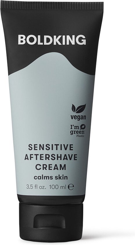 Boldking - Sensitive Aftershave Cream - 100ml - Gevoelige huid - Kalmerend - Boldking