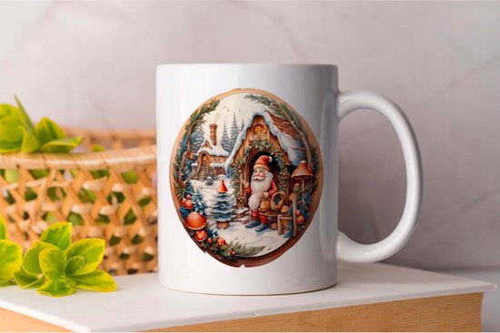 Mug Père Noël - Noël - Cadeau - Cadeau - HolidaySeason - MerryChristmas - ChristmasTree - WinterWonderland - SeasonsGreetings - HolidayCheer - HappyHolidays