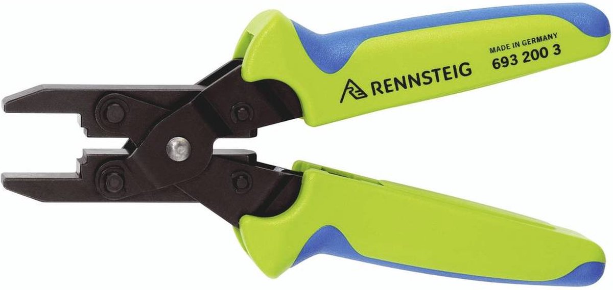 Rennsteig Krimptang - Geschikt voor Lintkabelstekkers, ISDN-stekkers
