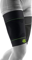 Bauerfeind Sports Compression Sleeves Upper Leg - Kleur: Zwart - Maat: M - Lengte: Short