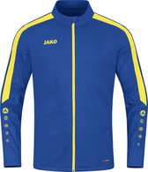 JAKO Power Polyestervest Dames Royal-Geel Maat 34