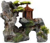 Aqua Della - Aquariumdecoratie - Vissen - Heiligdom Op Berg 23,7x13x19,5cm - 1st