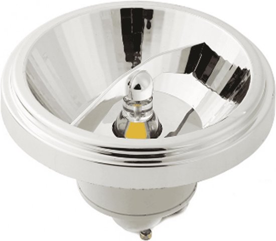 LCB - LED GU10 AR111 - 12W - 2700K warm wit licht - 45° lichtspreiding - Dimbaar