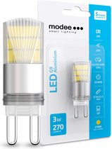 Modee Lighting - LED G9 - 3,8W vervangt 30W - 3000K warm wit licht - 5 jaar garantie