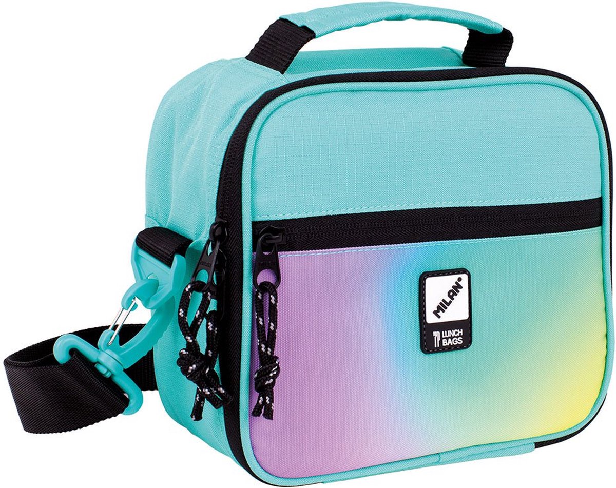 Milan Sunset Geïsoleerde Koeltas Met 3 Lunchboxen 3.5 L Blauw