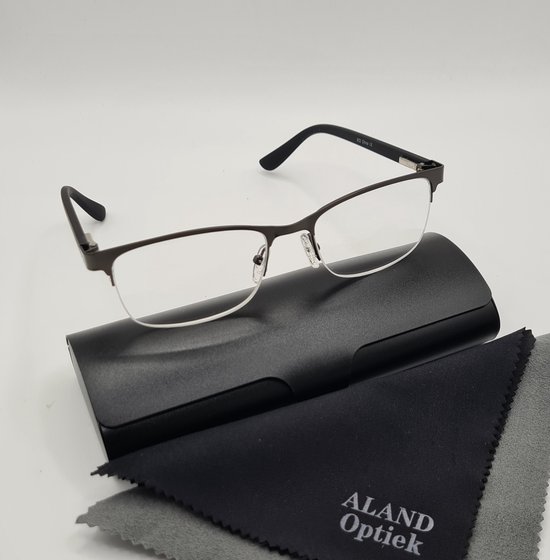 Lunettes de vue +3, 0 - élégantes lunettes de lecture unisexes +3.0 - argent  -... | bol