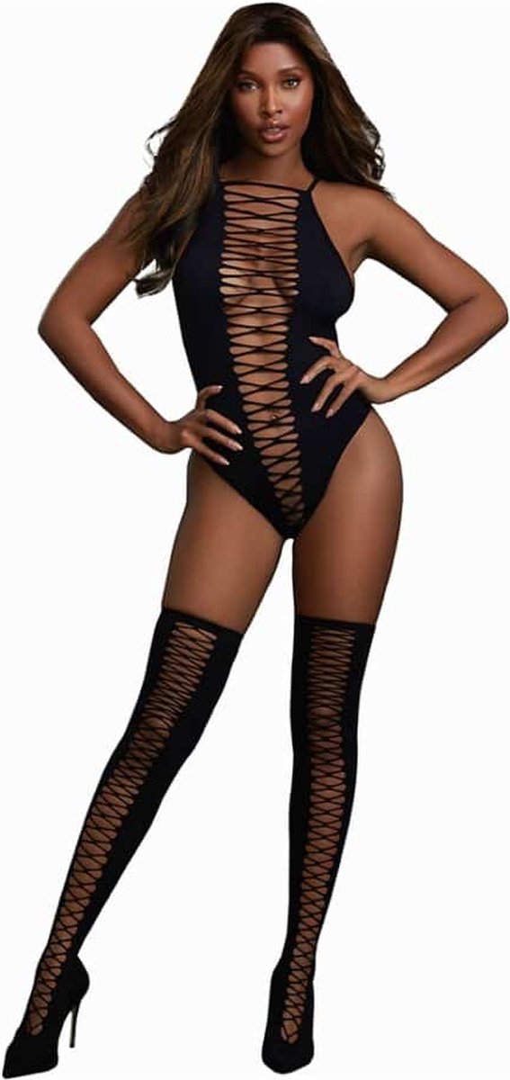 Goedkoopste Dreamgirl (All) Teddy & Kousen - One Size black OS