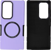 Schokbestendige Telefoonhoesje met MagSafe voor de Samsung Galaxy S23 Ultra - Purple