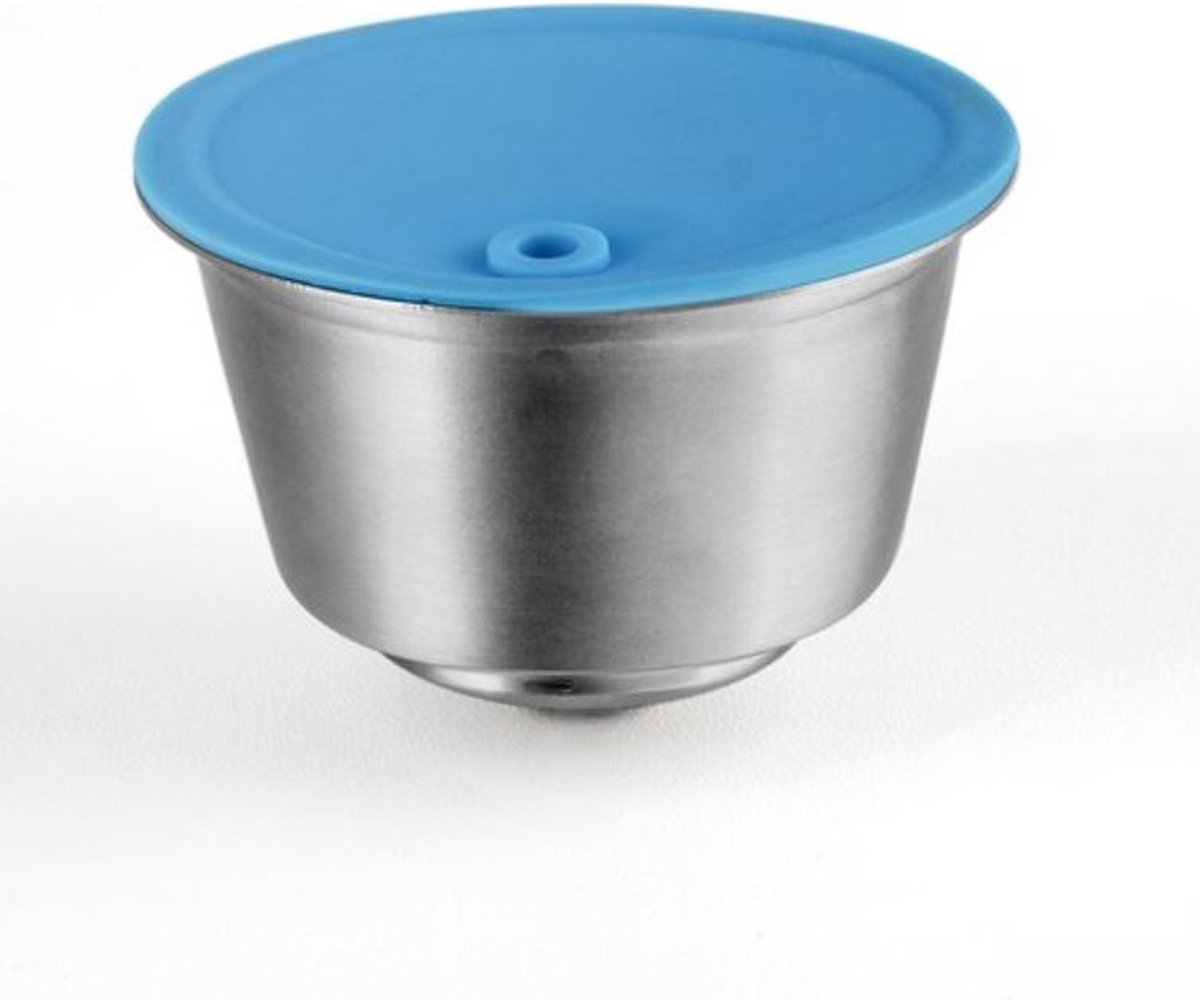Hervulbare koffiecup geschikt voor Dolce Gusto compatibele machines - Dolce Gusto Capsule - RVS - 1 cup