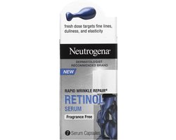 Neutrogena Retinol Serum - Anti-aging - Fragrance Free - fijne lijntjes - rimpels - 7 Capsules — 7 stuks