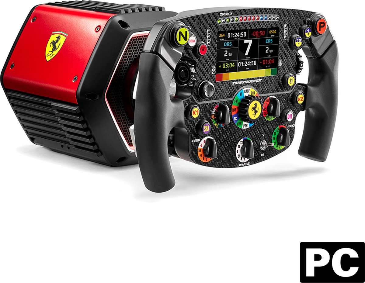 Thrustmaster Formula Wheel Add-On Ferrari SF1000 Edition Extension de volant  PC, PlayStation 4 noir - Conrad Electronic France