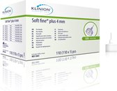 Aiguilles pour stylo Klinion Diabète Care Soft fine Plus 0(32G) x 4 mm