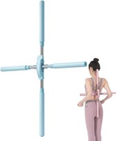 Bâton de Yoga - Yoga - Stretcher - Correcteur de posture - Correcteur de posture - Blauw - Back Cracker