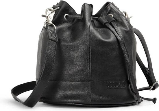 MUUD - Donna - Luxe lederen handwerktas - Black