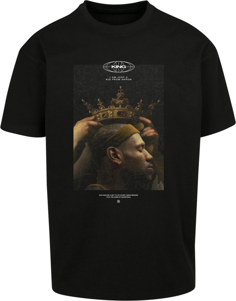 Mister Tee Kid from Akron Oversize Heren Tshirt XXL Zwart