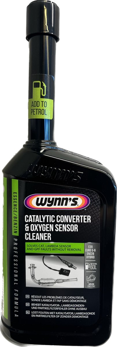 Wynn's Catalytic Converter & Oxygen Sensor Cleaner 500ml