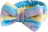 Fluffy Make-up Haarband Stripe | Candy | Badstof | Masker/Gezichtsverzorging | Fashion Favorite