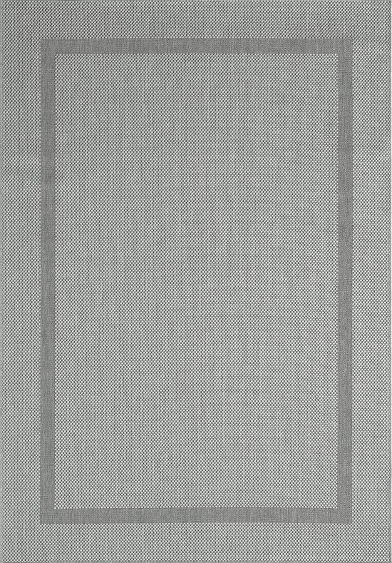 The Carpet Mistra - Robusto Tappeto Per Esterni, Resistente Alle Intemperie E Ai Raggi UV, Adatto A Balcone, Terrazza, Giardino D'inverno O Cucina E Sala Da Pranzo, Crema, 80x200 Cm - 7